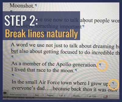 how to make speech text how to make speech text